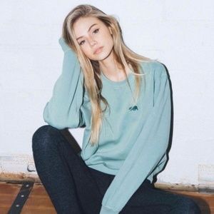 Brandy Melville John Galt Erica CA Bear Sweatshirt